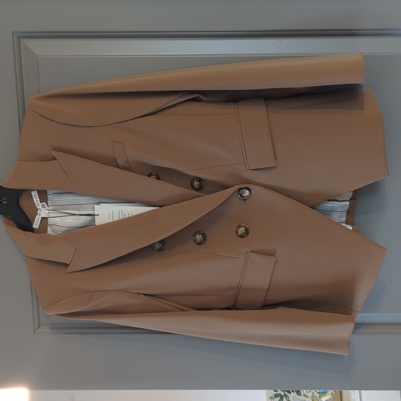 Veronica Beard Miller Dickey Jacket Blazer 8 Acorn NWT classic - Picture 4 of 15